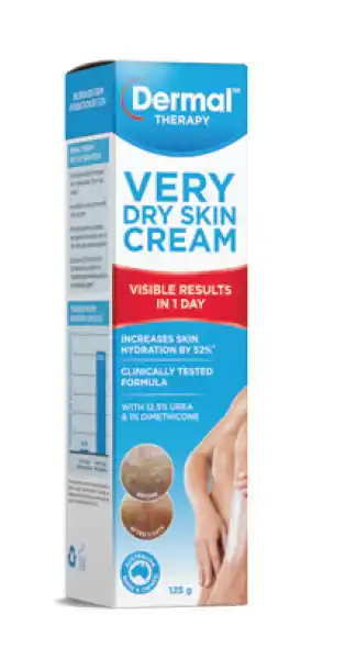 Dermal therapy very dry skin cream 125g