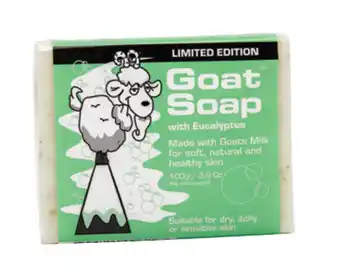 ePharmacy Goat soap with eucalyptus 100g offer