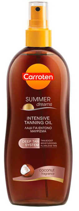 ePharmacy Carroten summer dreams intensive tanning oil 200ml spray offer