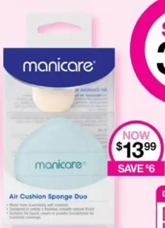 Priceline manicare Air Cushion Sponge Duo offer