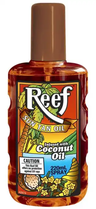Reef coconut oil moisturising oil spray 220ml