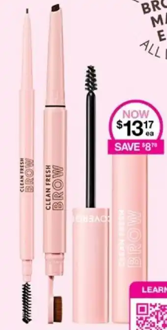 Priceline CLEAN FRESH BROW offer