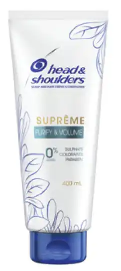 ePharmacy Head & shoulders supreme 0% purify & volume conditioner 400ml offer