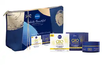 Nivea hello beautiful cosmetic bag q10 gift set