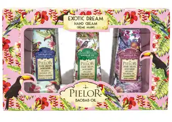 Pielor exotic dream hand cream gift set pink