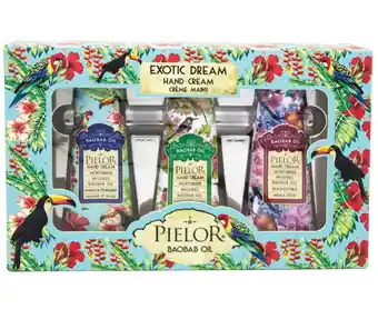 ePharmacy Pielor exotic dream hand cream gift set turquoise offer