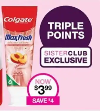 Priceline Colgate MaxFresh offer