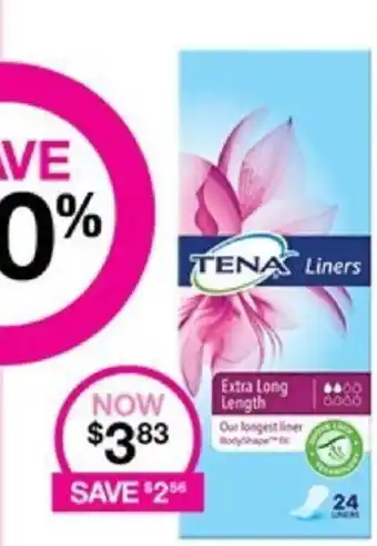 Priceline TENA Liners offer