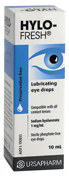 Hylo-fresh eye drops 10ml