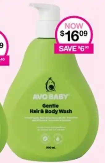 Priceline Gentle Hair & Body Wash offer