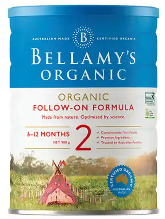 ePharmacy Bellamy’s organic follow-on formula step 2 900g offer