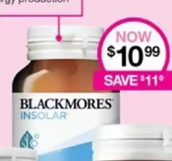 Priceline BLACKMORES INSOLAR offer