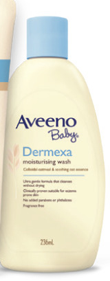 Aveeno baby dermexa wash 236ml
