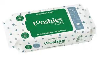ePharmacy Tooshies by tom baby wipes pure water 70 pack offer