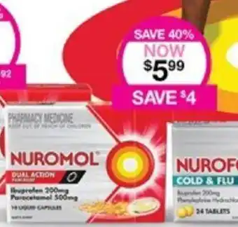 Priceline NUROMOL DUAL ACTION offer