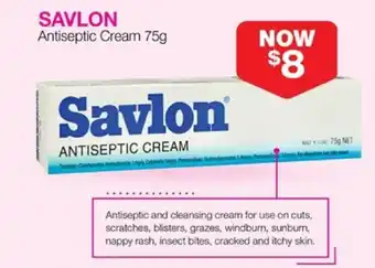 Priceline SAVLON ANTISEPTIC CREAM offer