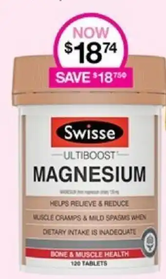 Priceline Swisse MAGNESIUM offer