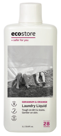 Ecostore laundry liquid geranium & orange 1l