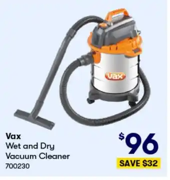 BIG W Vax Wet and Dry Vacuum Cleaner offer