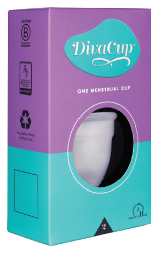 Divacup menstrual cup model 2