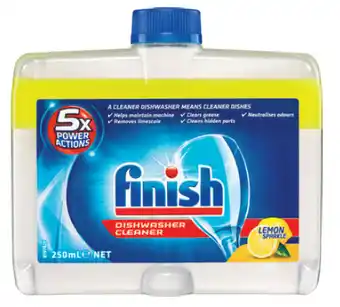 ePharmacy Finish dishwasher cleaner lemon 250ml offer