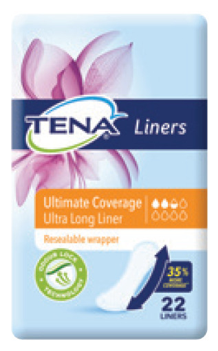 ePharmacy Tena liner ultra long 22 pack offer