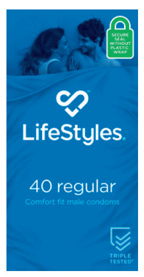 Lifestyles condoms regular 40 pack