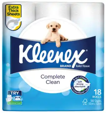 ePharmacy Kleenex complete clean 18 pack offer