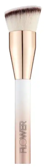 Flower foundation buffing brush