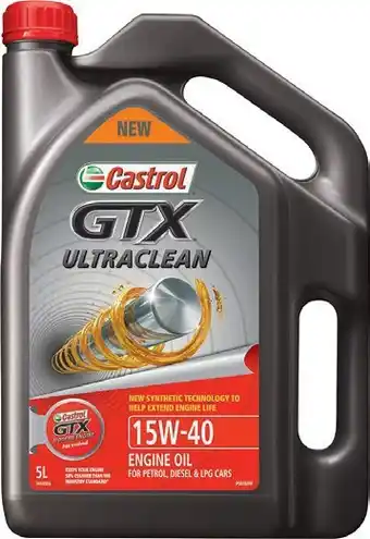 SuperCheap Auto Castrol 5L GTX Ultraclean Engine Oil offer