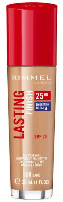 ePharmacy Rimmel lasting finish foundation 25hr sand offer