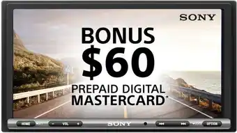 SuperCheap Auto Sony 6.95” Apple CarPlay & Android Auto Media Player offer