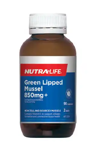 Chemist Warehouse Nutra-life green lipped mussel 850mg+ 90 capsules offer