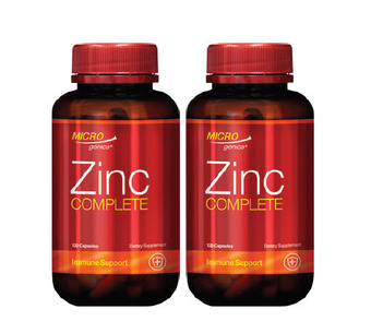 Chemist Warehouse Microgenics zinc complete 120 capsules offer