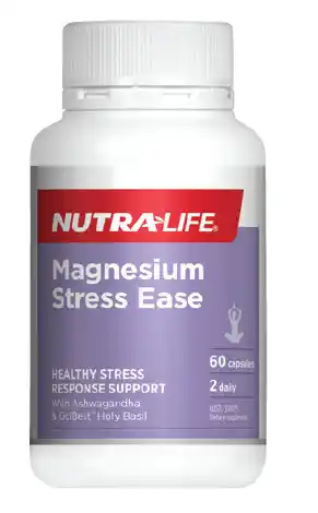 Chemist Warehouse Nutra-life magnesium stress ease 60 capsules offer