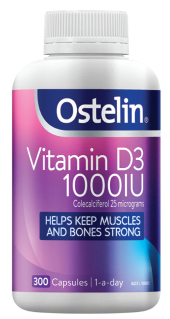 Chemist Warehouse Ostelin vitamin d3 1000iu 300 capsules offer