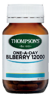 Chemist Warehouse Thompson’s one-a-day bilberry 12000 60 capsules offer
