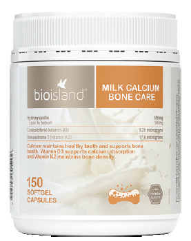 Chemist Warehouse Bio island milk calcium bone care 150 softgel capsules offer