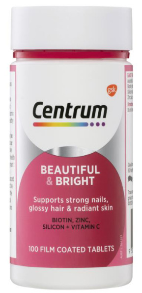 Chemist Warehouse Centrum beautiful & bright 100 tablets offer