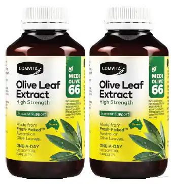 Chemist Warehouse Comvita olive leaf extract high strength 120 capsules offer