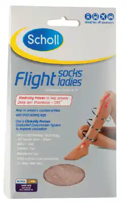 Scholl flight socks ladies