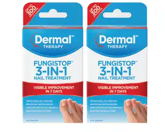 Chemist Warehouse Dermal therapy fungistop 3-in-1 nail treatment 4ml offer