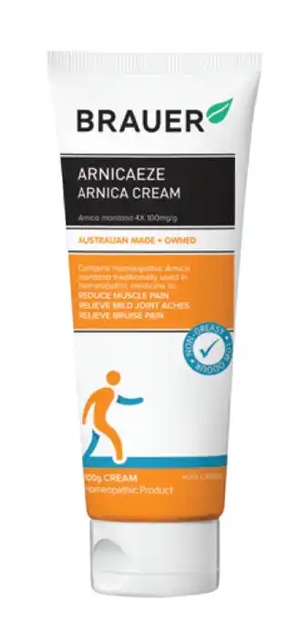 Chemist Warehouse Brauer arnicaeze cream 100g offer