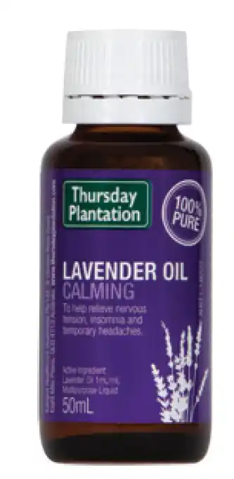 Chemist Warehouse Thursday plantation lavender oil 50ml offer