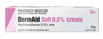 Chemist Warehouse Dermaid soft cream 0.5% 30g offer