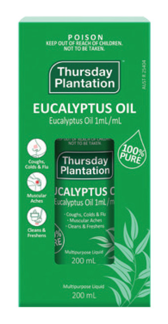 Chemist Warehouse Thursday plantation 100% pure eucalyptus oil 200ml offer
