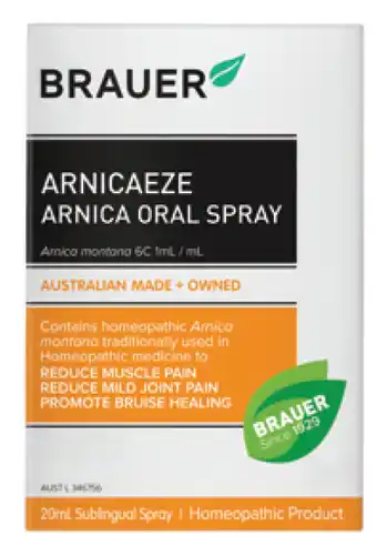 Chemist Warehouse Brauer arnicaeze oral spray 20ml offer