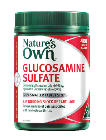 Chemist Warehouse Nature’s own glucosamine sulfate 400 tablets offer