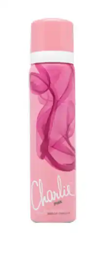 Chemist Warehouse Revlon charlie pink body spray 75ml offer