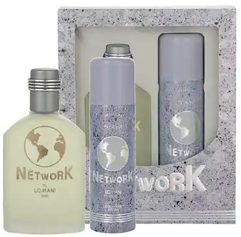 Chemist Warehouse Network by lomani 100ml edt 2 piece set offer